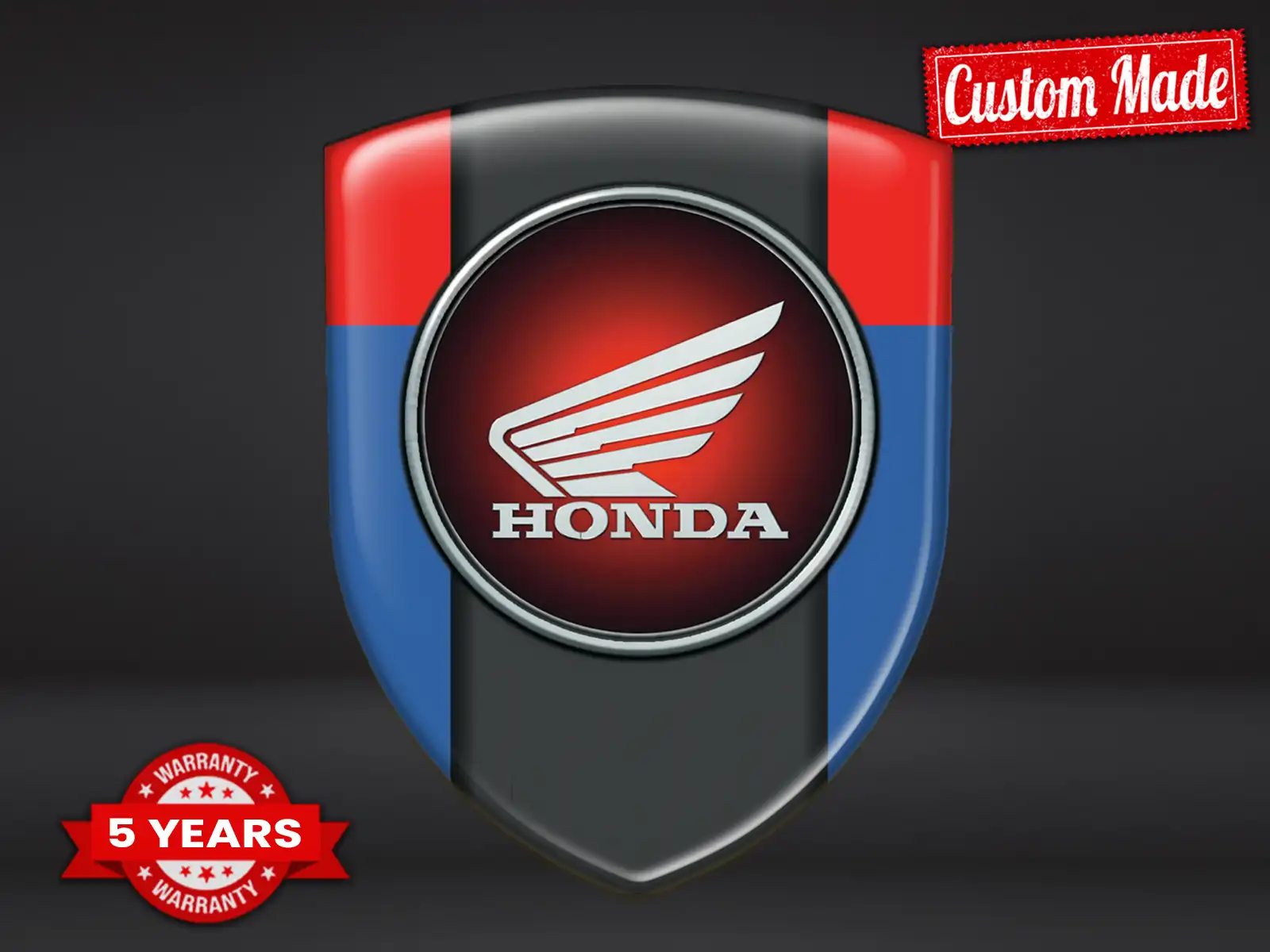 Honda Autoaufkleber Stern Hochwertig Anpassbar